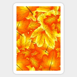 Fall leaves Sticker